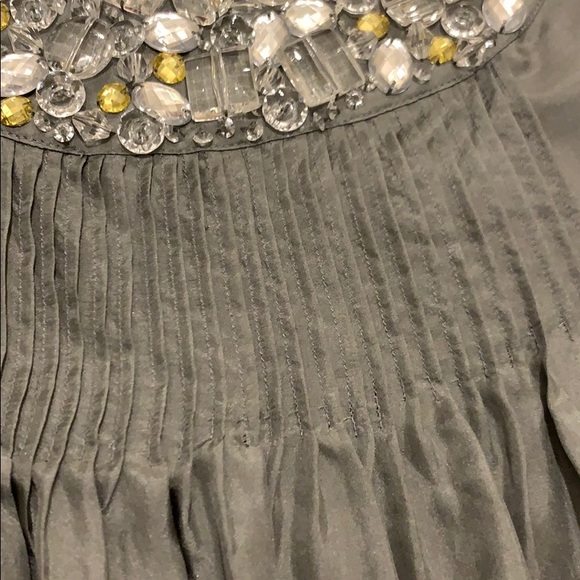 NWT Kensie Silk Embellished Top - Picture 4 of 9